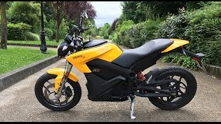 Moto 125 électrique Zero S ZF130 ESSAI Un roadster sportif avec permis AUTO [upl. by Ahseena]