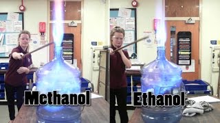 Whoosh Bottle  Methanol Vs Ethanol [upl. by Eivla]