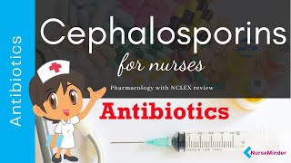 Cephalosporin Antibiotics Explained with Easy Mnemonics [upl. by Eillam]