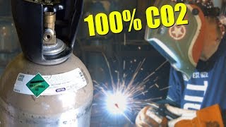 🔥 MIG Welding with 100 CO2 [upl. by Alletsirhc]