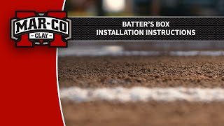 How To Install a Batters Box [upl. by Melloney]