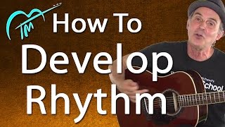 How To Develop RHYTHM On Guitar And Play On Beat [upl. by Kosse4]