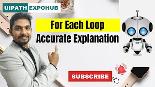 UiPath Tutorial  Uipath For Each Loop 2020 [upl. by Brocky]