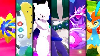 Pokemon Sword amp Shield  All DLC Legendary Pokemon Catches Crown Tundra [upl. by Ainirtak488]