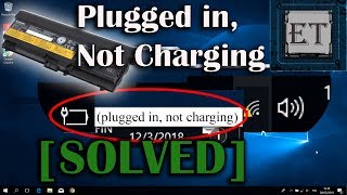 How to Fix Laptop Battery “Plugged in Not Charging” [upl. by Scever]