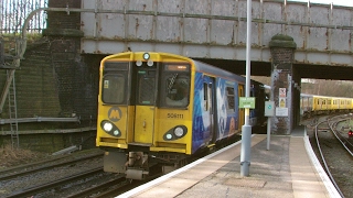 Half an Hour at 216  Birkenhead North Station 1022017  Class 507 508 terminus [upl. by Pliam]