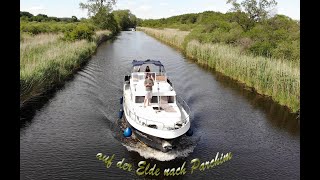 Mit dem Hausboot durch Mecklenburg Vorpommern [upl. by Ixel]