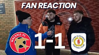 Fan Reaction after Walsall 11 Crewe [upl. by Ara119]