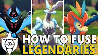 How to Fuse Legendaries in Pokemon Sword and Shield [upl. by Cherilyn]