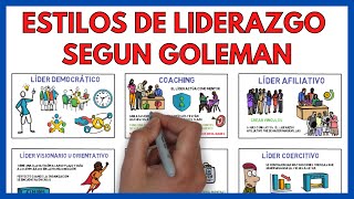 Los 6 ESTILOS de LIDERAZGO de Daniel Goleman ⭐  Economía de la empresa 155 [upl. by Tryck665]