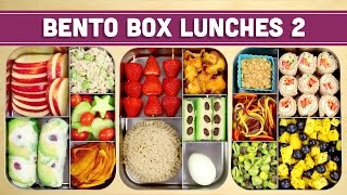 Bento Box Lunches  Healthy Recipes  Mind over Munch [upl. by Kenzi]