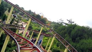 Le Vol DIcare front seat onride HD POV Parc Astérix Asterix [upl. by Banks]