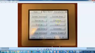 How To Download a program to Proface HMI with an Ethernet cable [upl. by Mellitz]