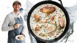 Delicious Chicken Fricassee Recipe [upl. by Eluj749]