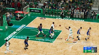 NBA 2K22  Golden State Warriors vs Boston Celtics  Gameplay PS5 UHD 4K60FPS [upl. by Ailis]