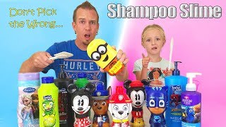 Dont Choose the Wrong Shampoo Slime Challenge [upl. by Seebeck940]