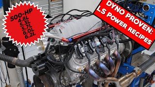 LS HOW TO 500HP POWER RECIPES [upl. by Corty305]