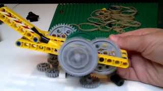 Lego windup motor ULTIMATE [upl. by Sankey]