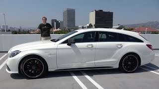 The Mercedes CLS63 AMG Shooting Brake Is the Coolest Unknown Wagon [upl. by Enyala868]