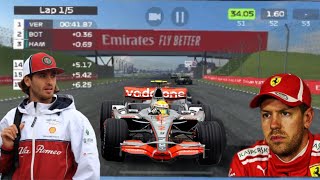 Playing Formula 1 Mobile Game  F1 2020 game  Superg Channel [upl. by Pruter290]