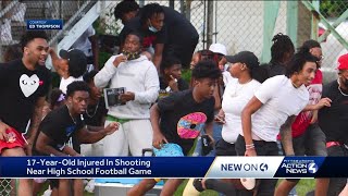 Shooting near StoRox High School during football game sends 17yearold to hospital [upl. by Inacana]