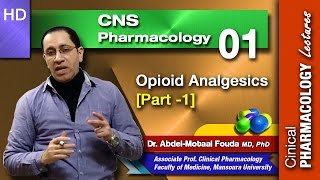 CNS Pharmacology Ar 01  Opioid analgesics Part 1 [upl. by Adiehsar]