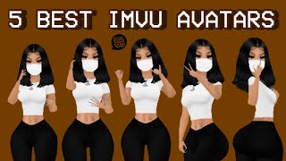 IMVU  5 best female IMVU avatars  links [upl. by Odlanyar]