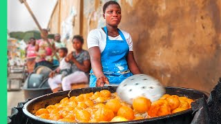 Africas CHEAPEST Street Food Lagos Nigeria Food Tour [upl. by Krall]