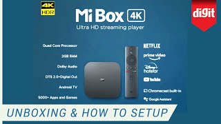 Xiaomi Mi Box 4K Unboxing and How To Setup With A 4K TV [upl. by Yentyrb]