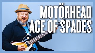 Motörhead Ace Of Spades Guitar Lesson  Tutorial [upl. by Feola645]