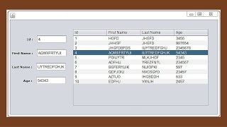 JAVA Tutorial  How To Set A JTable Selected Row Data Into JTextfields in Java With Source Code [upl. by Allyson]