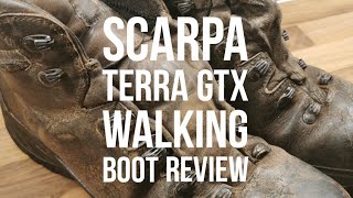 Scarpa Terra GTX Walking Boot Review [upl. by Yatnoed]