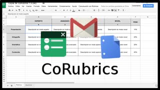 Tutorial CORUBRICS español rúbricasonline [upl. by Eniamreg]