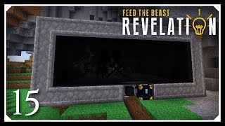 How To Play FTB Revelation  Wither Skeleton Farm  E15 Modded Minecraft For Beginners [upl. by Boylan796]