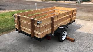 Uhaul 6x12 open trailer review [upl. by Anauq]