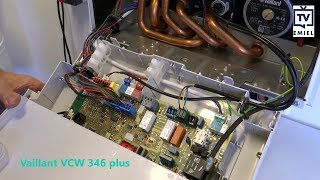 VAILLANT ecoTEC Plus VCW 346  DEEL 3 Elektronica [upl. by Meras]