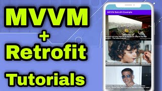 Android MVVM Retrofit Live Data JAVA Tutorial  News App in Android Studio [upl. by Neilla]