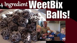 4 Ingredient Weetbix Balls [upl. by Ive132]