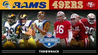 A Dynasty ReEmerges Los Angeles Rams vs San Francisco 49ers 1989 NFC Championship [upl. by Anivlac]