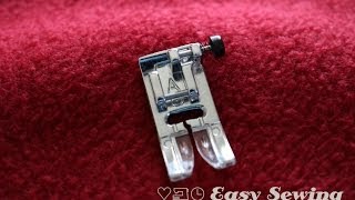 Standard Sewing Machine Foot Janome A Foot [upl. by Carmine]