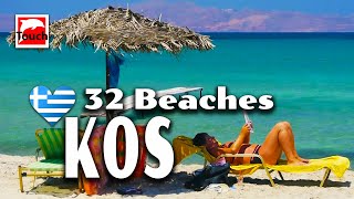 32 Best Beaches of KOS Greece ► Top Places amp Secret Beaches in Europe touchgreece [upl. by Chrisse871]