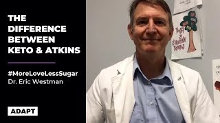 The Difference Between Keto And Atkins — Dr Eric Westman Live Talk [upl. by Niai711]