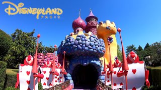 4K Alices Curious Labyrinth Full Tour  Disneyland Paris [upl. by Kirtley]