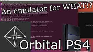 First REAL PS4 Emulator  Orbital Emulator [upl. by Kippy]