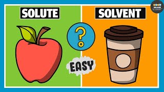 Difference Between Solute and Solvent  Chemistry [upl. by Llehsem]