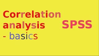 SPSS for questionnaire analysis Correlation analysis [upl. by Wootten]