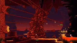 Terraria 14 Master Mode  Wall of Flesh Boss Fight [upl. by Rodney]