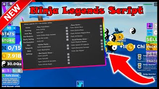 Ninja Legends Script OP  Auto Rank Up  AutoFarm Unlock All Islands Get Elements And More [upl. by Brothers635]