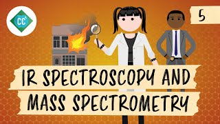 IR Spectroscopy and Mass Spectrometry Crash Course Organic Chemistry 5 [upl. by Schoening]