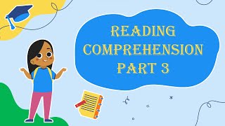 READING COMPREHENSION PASSAGE  VERBAL SECTION  PART 3  TANCET 2022 [upl. by Janeva]